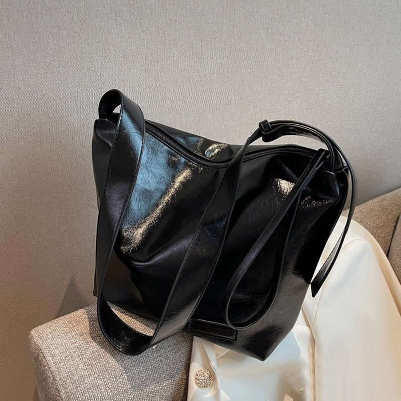 Western Style Women's New Fashion PU Leather Crossbody Bags Lady Female Woman Trendy Handbags Cross Body Zip Shoulder Sling Bag