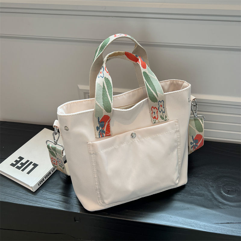Nylon Tote Bag Waterproof Oxford Cloth Large Bag Nylon Tote Bag Handbag Women Simple Commuter Large-capacity Shoulder Bag