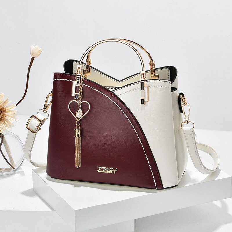 High Quality Women Shoulder Bags Female Retro Tote Bag Women Leather Handbags Women Luxury Handbags Women Bags Designer Handbags