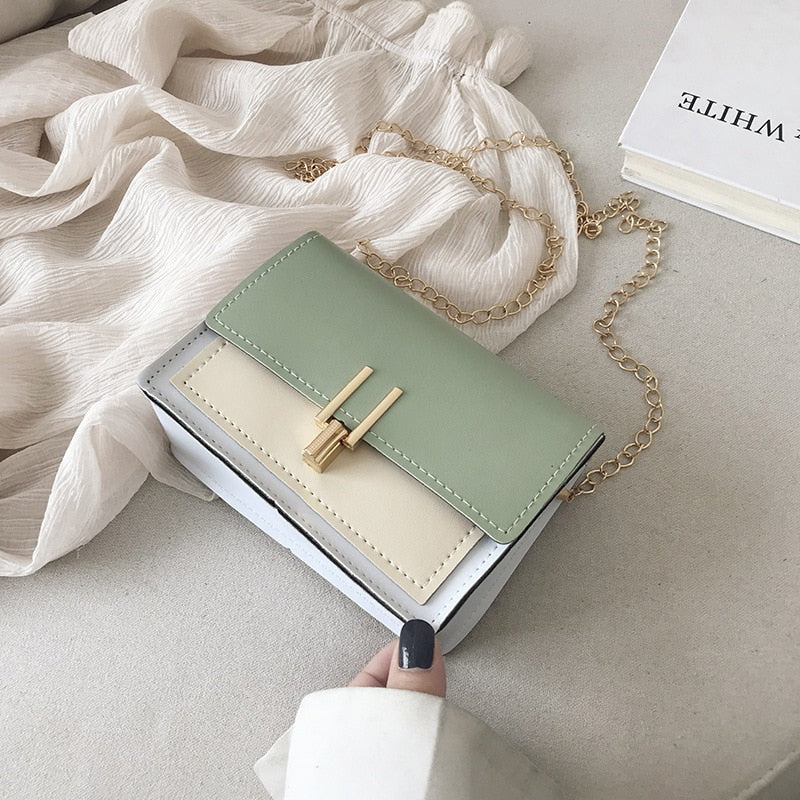 Women Bags Over The Shoulder Small Flap Crossbody Messenger Bag Girl Women's Handbags Ladies Phone Purse Small Square Bag