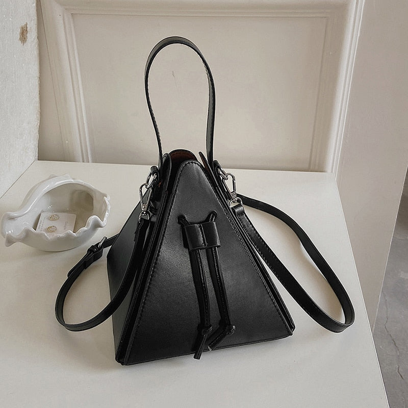 Fashion Ladies Shoulder Bags Handbag Sense of luxury Women Bags High quality Leather Crossbody Bag Designer Female Triangle Bags