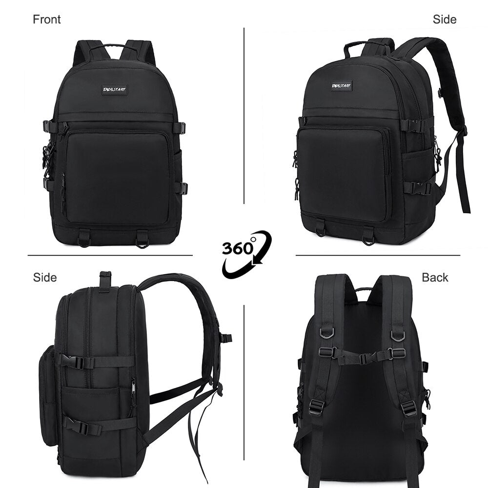 Heroic Knight Men's Backpack Sling Large Capacity Back Durable Students New Designer Mochila An-ti Theft Travel Daypack For Men