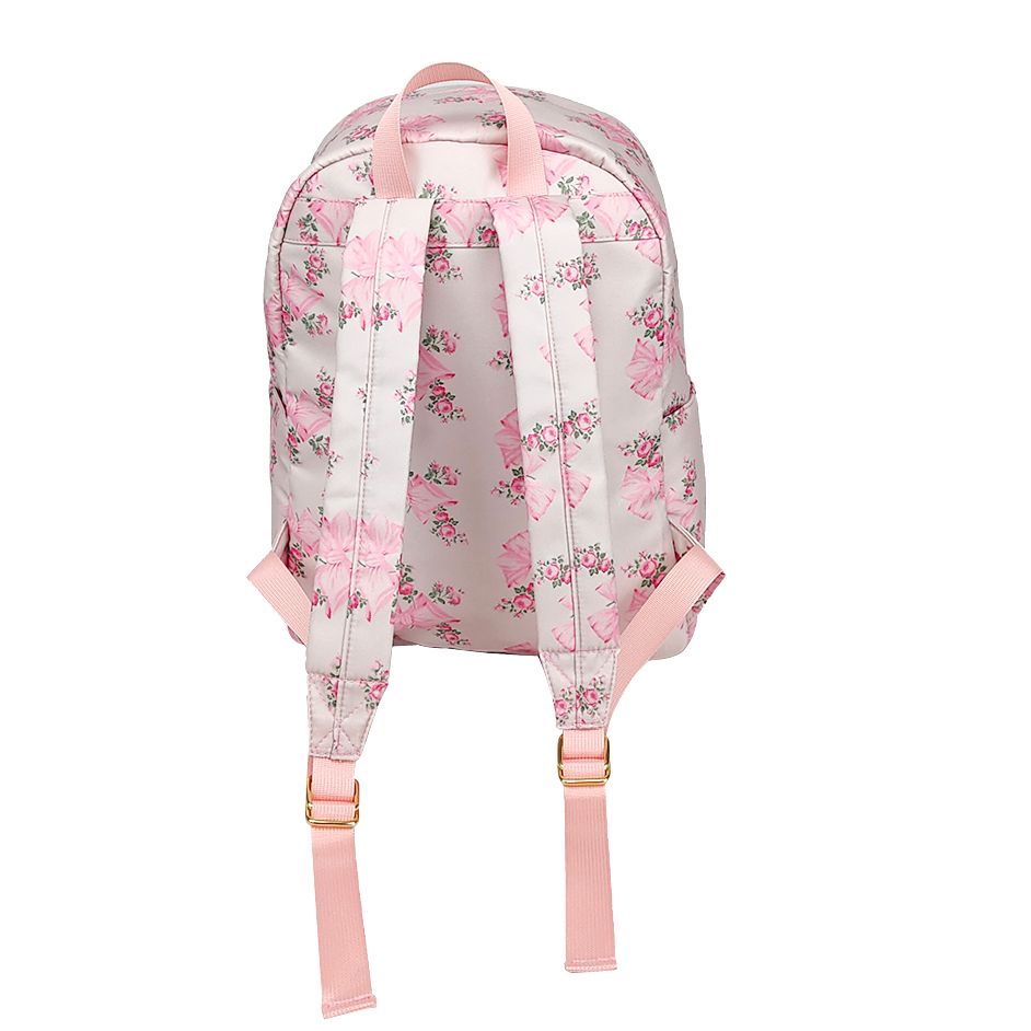 New Large Capacity Waterproof Nylon Backpack Travel Bag School Bag Printed Bow Ladies Girls Backpack