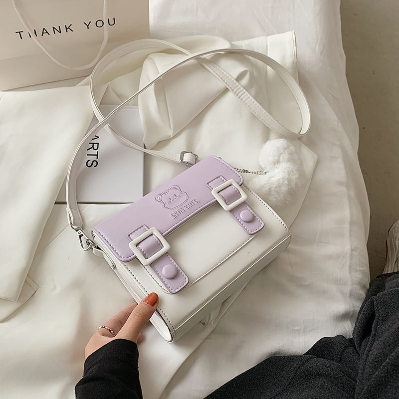 Cute cat Bag Women's Shoulder Bag Messenger bag Harajuku sweet japanese Fashion Y2K White Kawaii Vintage chic Handbag for Girl