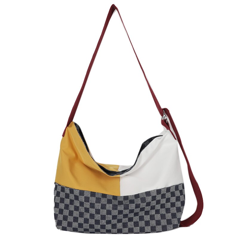 Large Capacity Canvas Shoulder Bags For Women Solid Fashion Fold Female Handbag Jean Big Shopping Eco Bag Denim Crossbody Bags