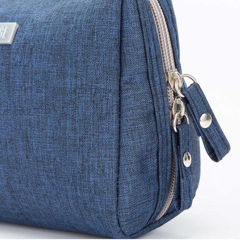 1Pcs Small Protable Women's Cosmetic Bag Waterproof Travel Business Men Storage Bag Organizer for Cosmetics Women Makeup Bags