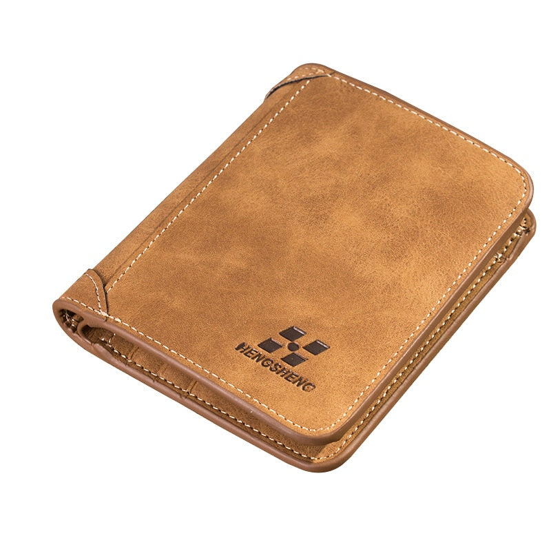 wallet for men short Casual carteras Short Wallets PU Leather Male billetera hombre luxury small Zipper coins bag cartera hombr