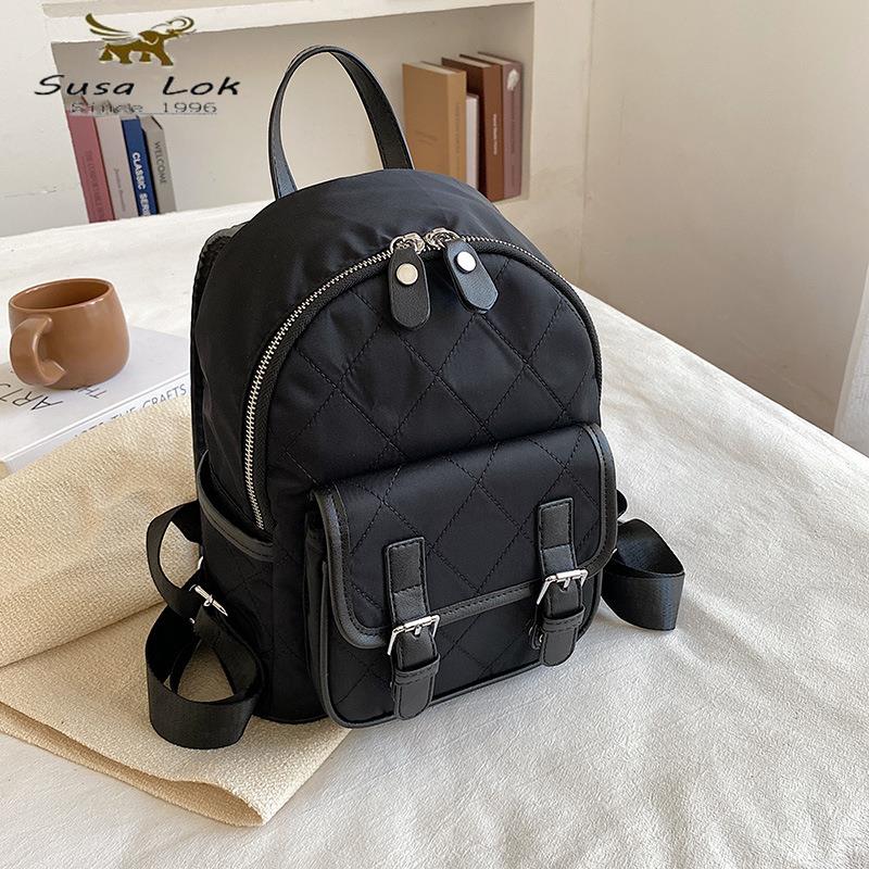 Women Luxury Brand Nylon Fabric Waterproof Female Backpack Fashion Leisure Girl Backpack Bag Mochila Shoulder Bag