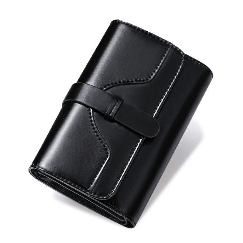 Woman Wallet Genuine Leather Wallets for Women Fashion Luxury High Quality RFID Card Holder Purse Female Clutch Bag