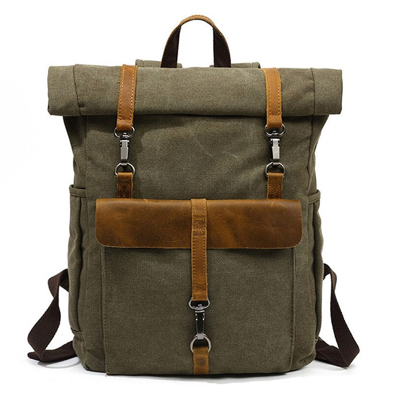 Vintage Travel Bags For Men New Canvas Backpack Luggage Rucksack Casual School Bags Mochila Laptop Backpacks
