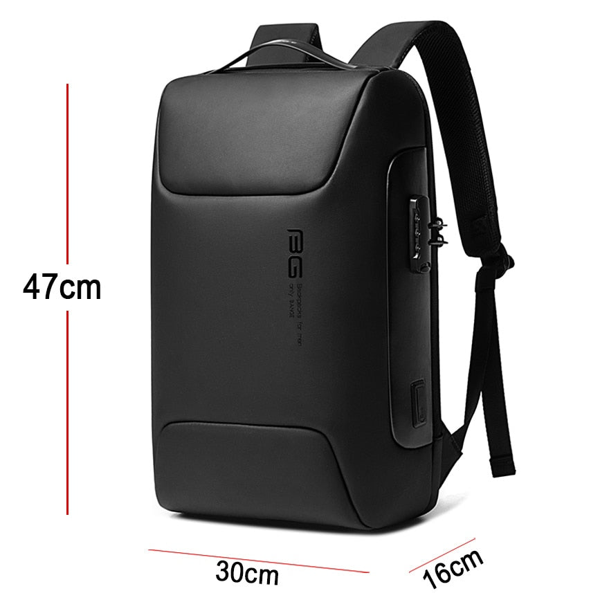 Business Backpack Men Luxury Anti-theft Waterproof School Laptop Backpacks USB Charging Travel Bag Aesthetic Backpack Design