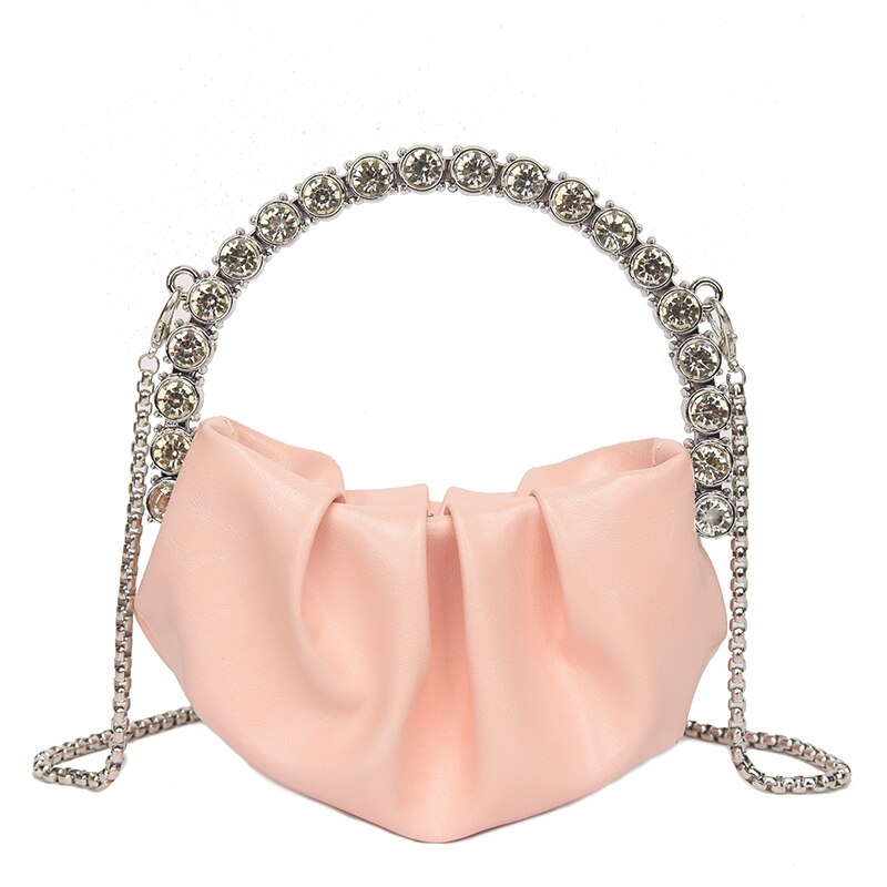 Fashion Female Mini Banquet Bag Handbags Luxury Designer Chain Shoulder Messenger Bags High Quality Cosmetic Diamond Women's Bag