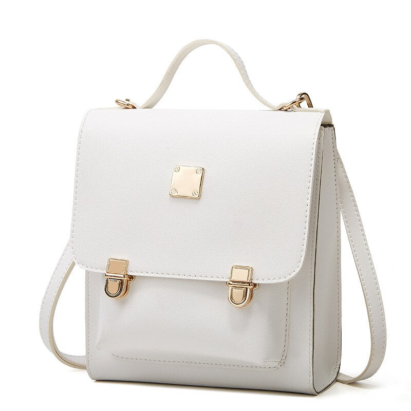 British College Style small Backpack Women Bag Trendy Fashion All-match Retro Shoulder M essenger Backpack