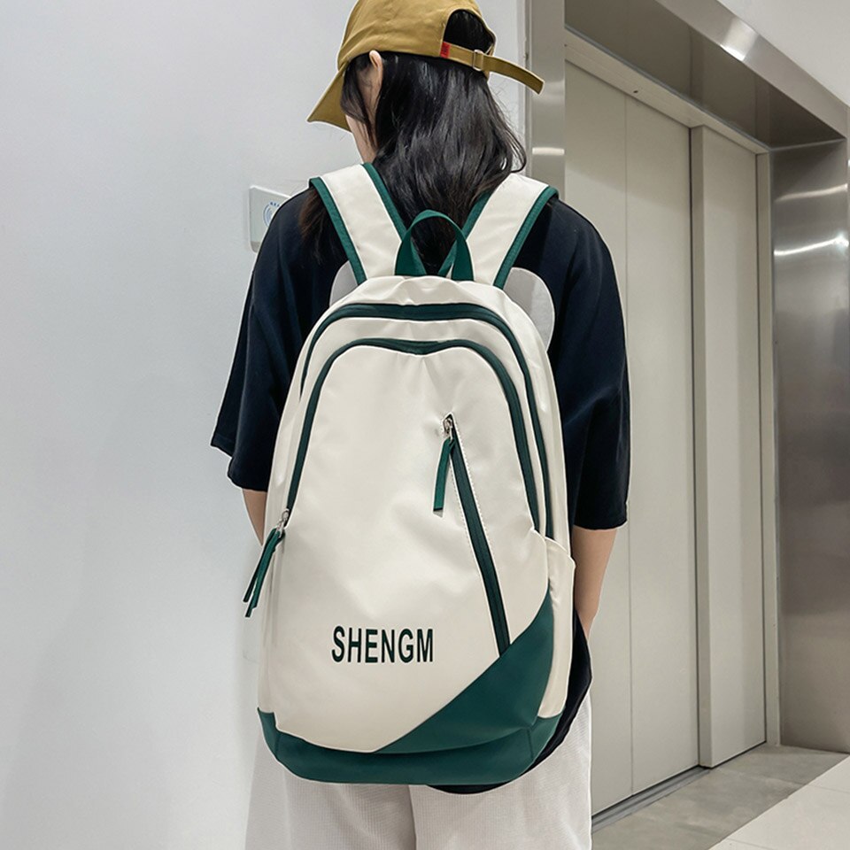 Korean Version Of The Fashion Female Student Computer Backpack Ultra-Light Large-Capacity 50 L Mountaineering Travel Backpack
