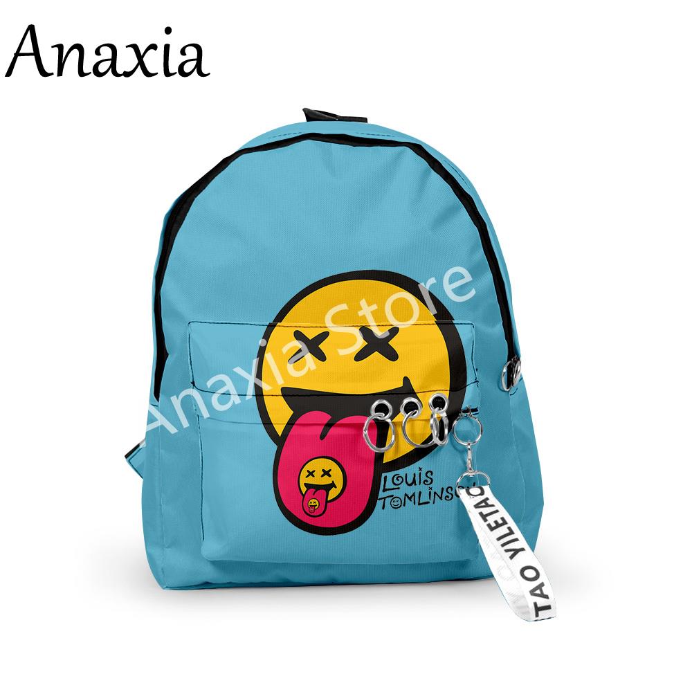 Creative Popular Backpacks Boys/Girls pupil School Bags 3D Print Keychains Oxford Waterproof Funny Cute Small Backpacks
