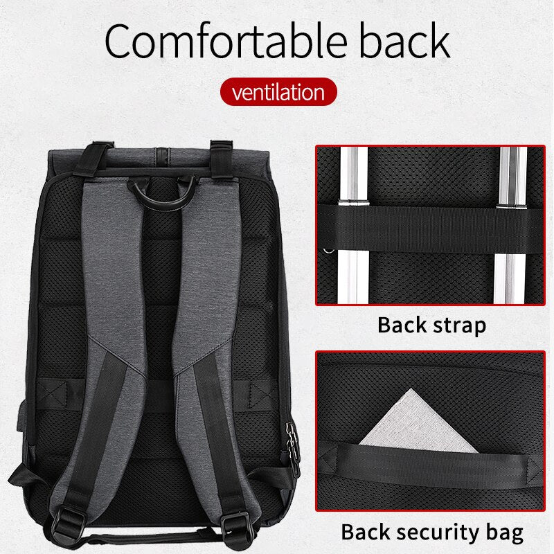 Anti-theft men's business travel computer backpack multi-functional travel backpack large-capacity leisure luggage bag mochila