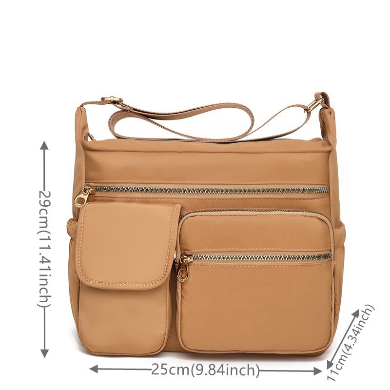 Luxury Handbags Women Bags Designer Waterproof Nylon Handbags Shoulder Bags For Ladies Crossbody Bags Sac A Main Femme