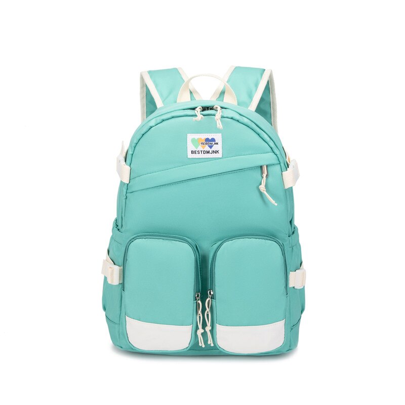Girl Travel White Kawaii Book Backpack Trendy Women Laptop School Bag Female College Backpack Teenager Fashion Lady Leisure Bags