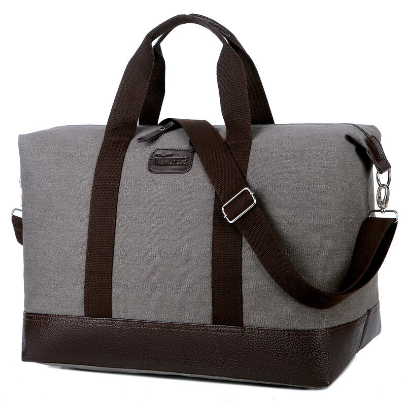 1pc/2pc Travel Bags Large Capacity Handbags Luggage Canvas Bag Cut-proof Overnight Travel Shoulder Bags briefcase Dropshipping