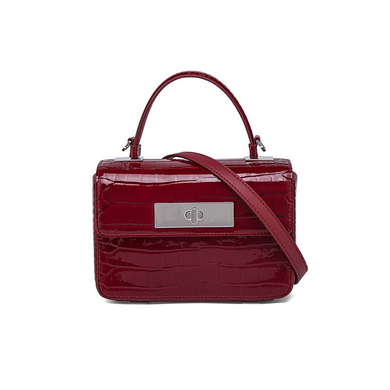 Newest Genuine Leather Messenger Three Layers Zipper Flap Cow Leather Women Bag Organ Shoulder Bag Crossbody Bag