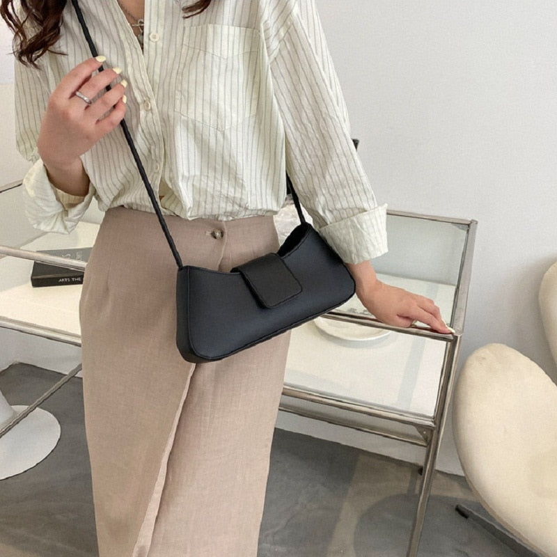 Women Bags Armpit Shoulder Bag Small Shoulder Purse Underarm Bags Brand Clutch Women Summer Simple Handbags Bolso Feminina