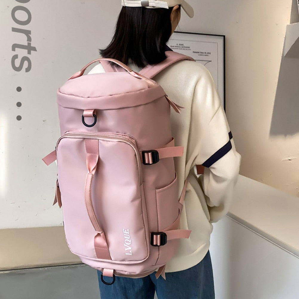 Large Capacity Storage Bag Travel Backpack Bags Tote Luggage Handbag Waterproof Duffel Women Crossbody Shoulder Bags Sports Bag