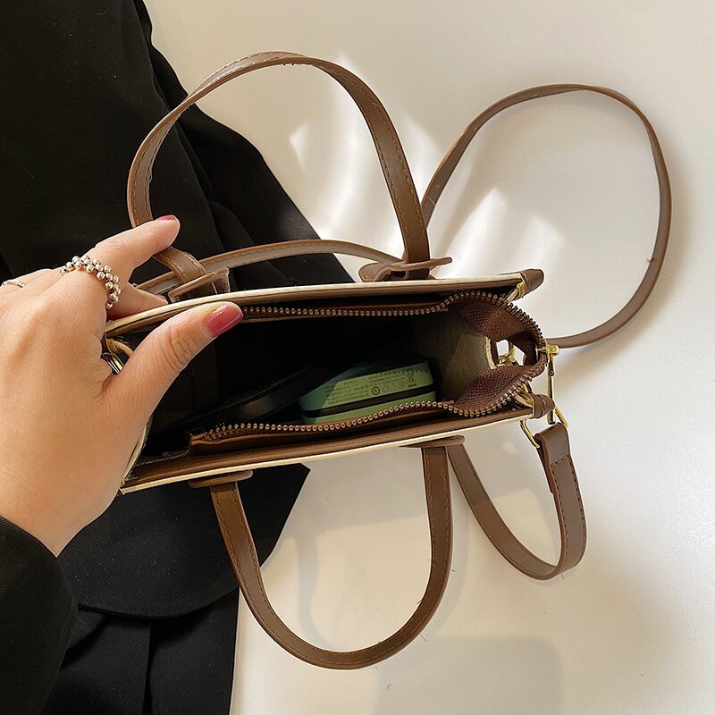 High Quality Women Small Pu Leather Handbags Messenger Bags Fashion Designer Female Crossbody Bags for Women Casual Shoulder Bag