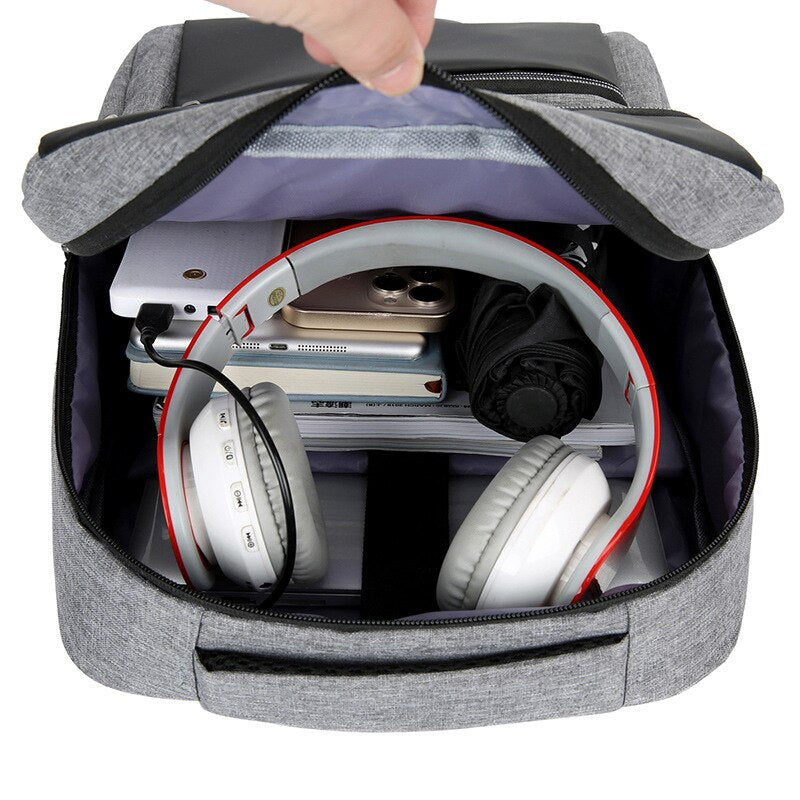 Waterproof Business Backpack Men USB School Backpacks 15.6 Inch Laptop Backpack Large Capacity Backpack for Men Back Pack Bags