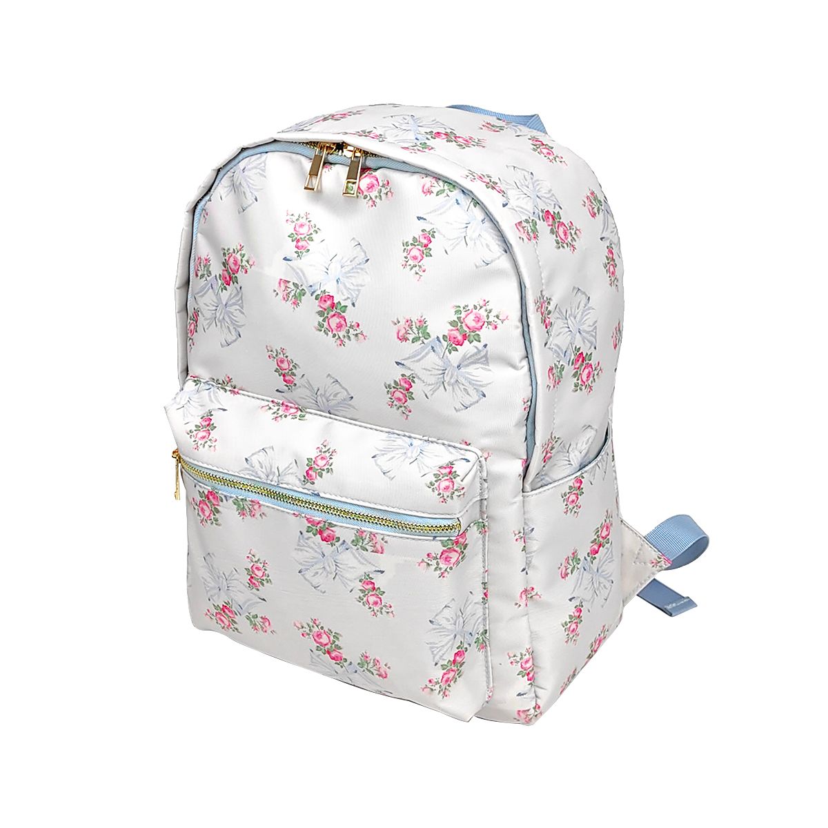 New Large Capacity Waterproof Nylon Backpack Travel Bag School Bag Printed Bow Ladies Girls Backpack