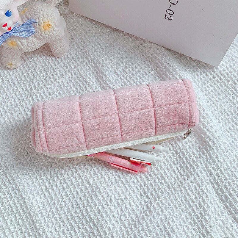 Zipper Lipsticks Toilet Make Up Brush Bag Makeup Pouch 3D Flower Print Cosmetic Bag Vintage Style Women Pencil Case Makeup Bags