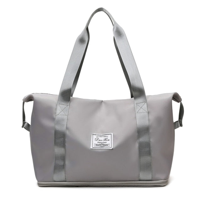 Foldable Large Capacity Storage Folding Bag Travel Bags Tote Carry On Luggage Handbag Waterproof Duffel Women Shoulder Bags