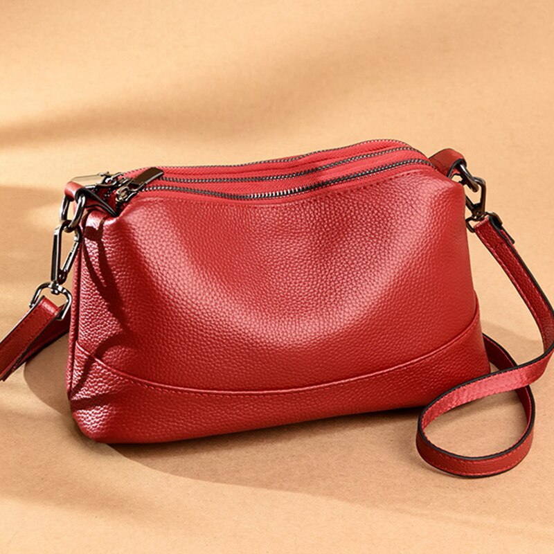 Genuine Leather Handbags Women bags Designer Soft Cowhide Ladies Crossbody Bag Fashion Luxury Female Shoulder Tote bag