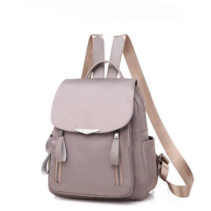 Korean Backpack Women The Wild Fashion Shoulder Travel Backack School Bag Waterproof Leisure Travel PU Leather Backpacks Black
