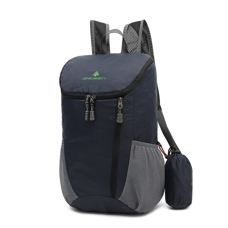 Portable Folding Outdoor Travel Backpack Men's Hiking Climbing Sports Backpack Women's Waterproof Luggage Backpack School Bag