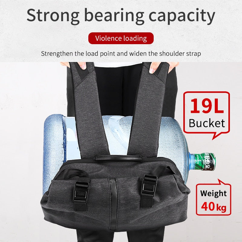 Anti-theft men's business travel computer backpack multi-functional travel backpack large-capacity leisure luggage bag mochila