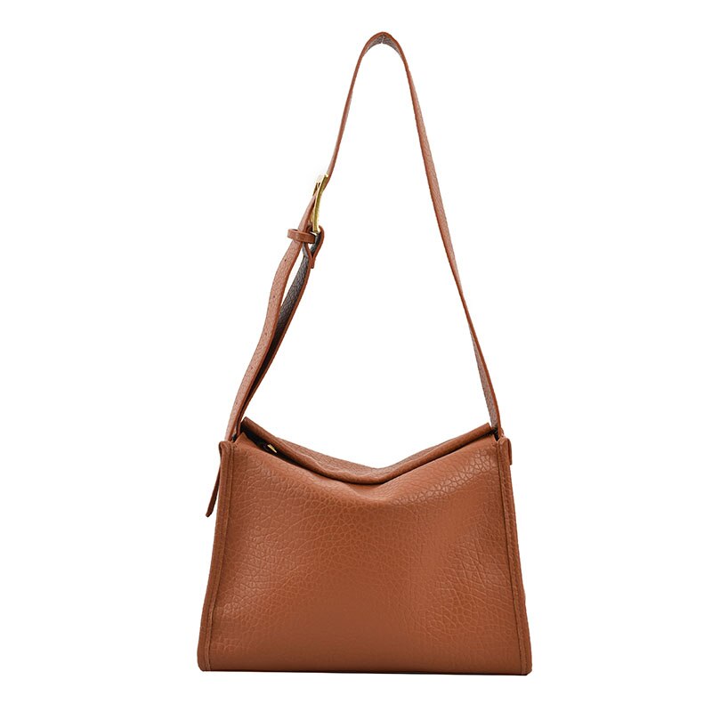 Occident Style Women New Fashion PU Leather Crossbody Sling Bags Lady Feminine Woman Handbag Cross Body Zip Slingle Shoulder Bag