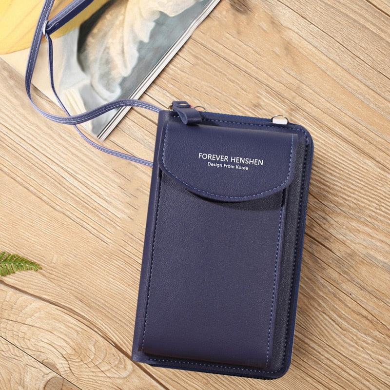 Luxury Women's Handbags Pu Leather Bag For Woman Female Clutch Phone Bags Women Business Card Holder Wallet Shoulder Bag