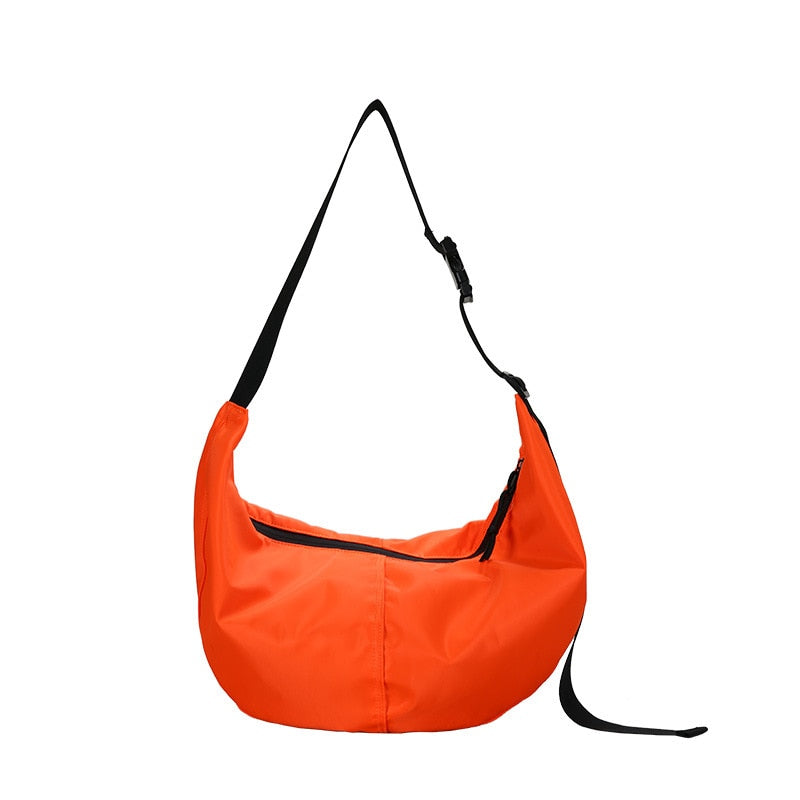 Men's and women's shoulder bag leisure student bag high quality Oxford women's crossbody bag waterproof outdoor fitness bag