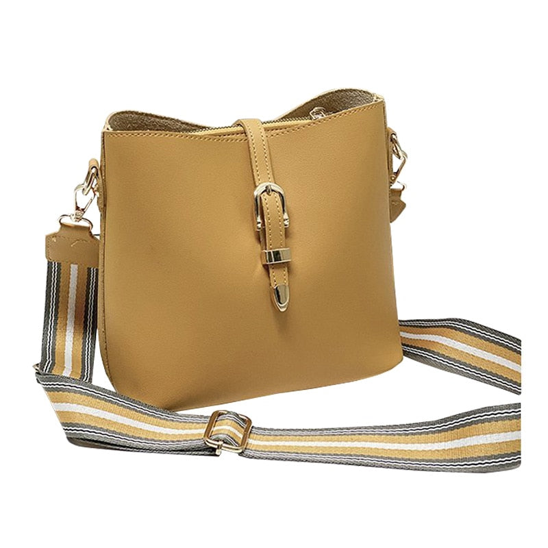 PU Women's Crossbody Bags Solid Color Shoulder Bags for Ladies Handbag Fashion Female Messenger Bags Waterproof Women Tote Bags