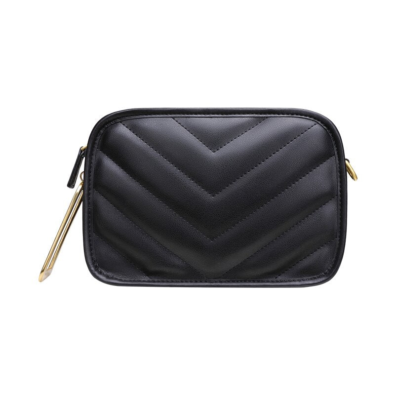 Cnoles Fashion Ladies Shoulder Bag Luxury Women Bags Designer Brand Female Leather Crossbody Bags With 2 shoulder straps