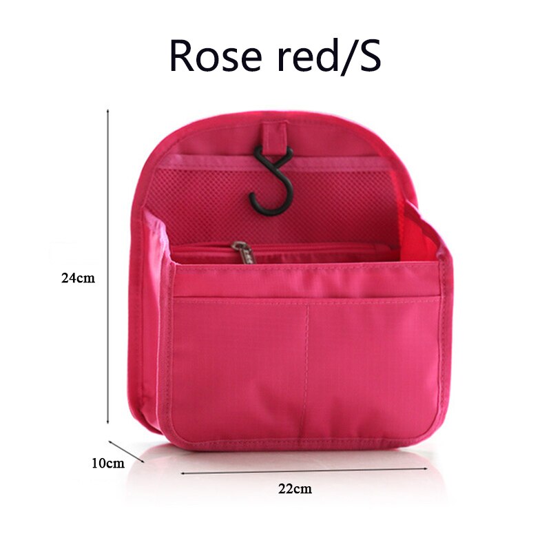 BAMADER Make-up Wash Organizer Bag Waterproof Oxford Cloth Backpack Insert lining Multifunction Portable Cosmetic Storage bag