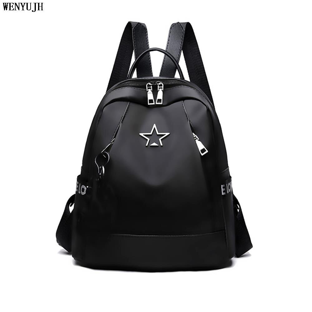 Women's Backpack PU Leather Backpacks Waterproof Rucksack Vintage School Bags For Girls Mochila Mujer Casual Bolsas Feminina