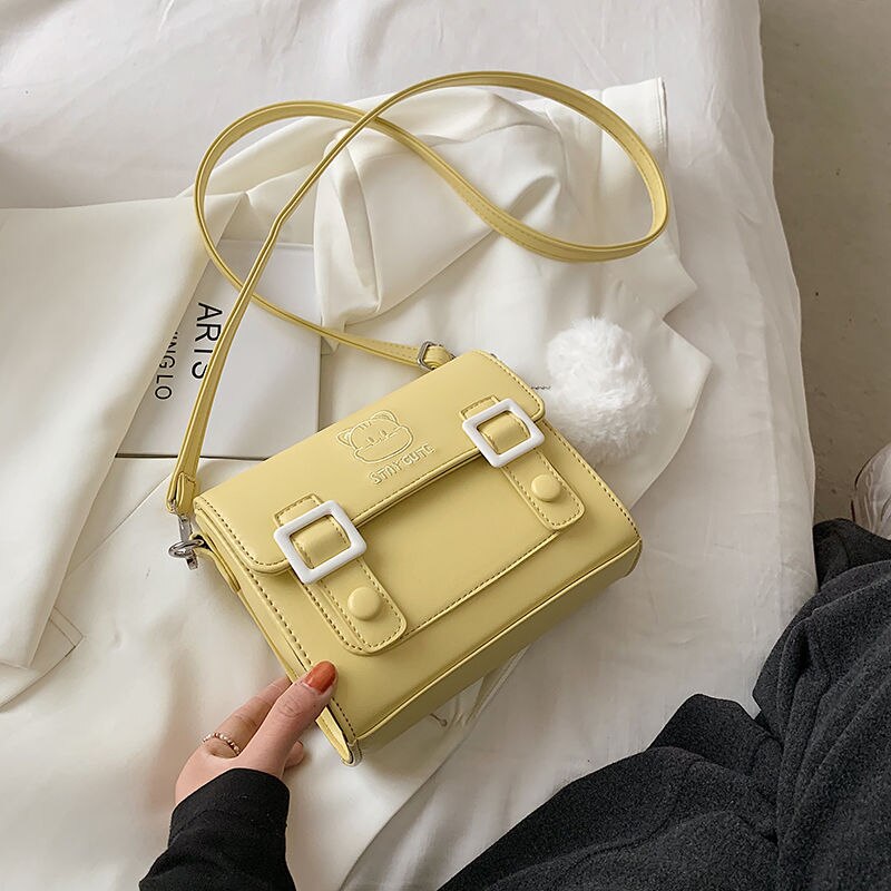 Cute cat Bag Women's Shoulder Bag Messenger bag Harajuku sweet japanese Fashion Y2K White Kawaii Vintage chic Handbag for Girl