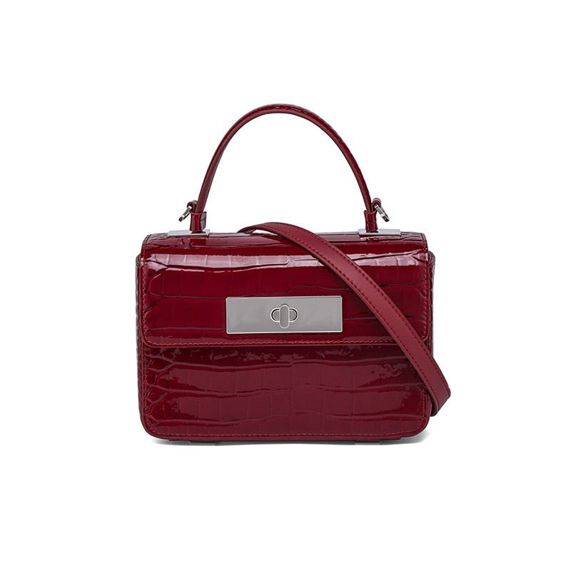 Newest Genuine Leather Messenger Three Layers Zipper Flap Cow Leather Women Bag Organ Shoulder Bag Crossbody Bag