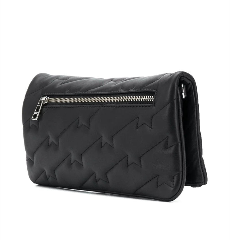 New Genuine Leather Women Bags Leather Bags For Women Shoulder Bags Wings Decoration Simple Womens Handbags Ladies Crossbody Bag