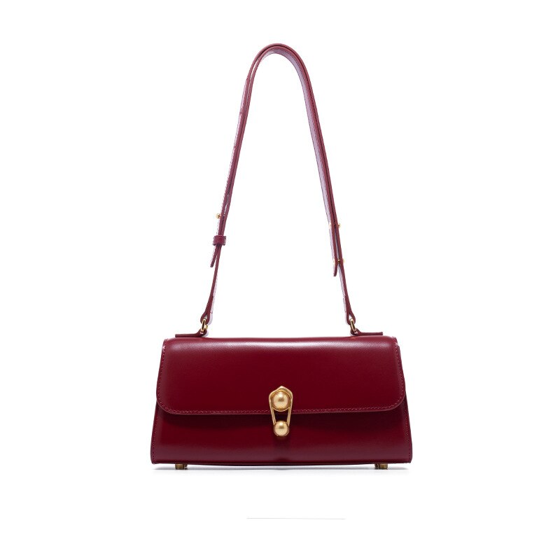 Retro Designer Shoulder Bags Women Microfiber Leather Bag Underarm Small Square Bags Fashion Western Style Messenger Bags LF001