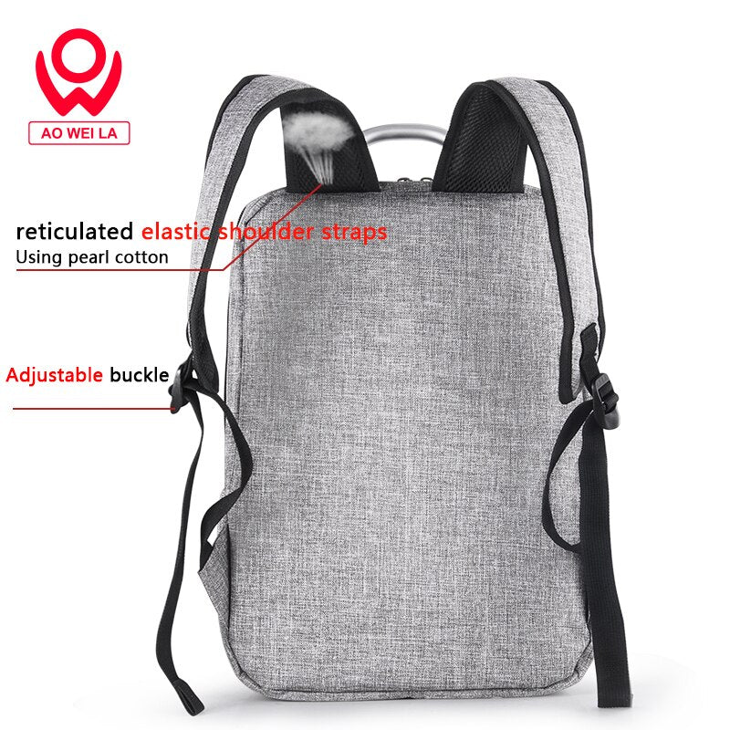 Travel Backpack 16.5 Inch British Wild Backpack Men's Casual IPad Computer Simple and Lightweight
