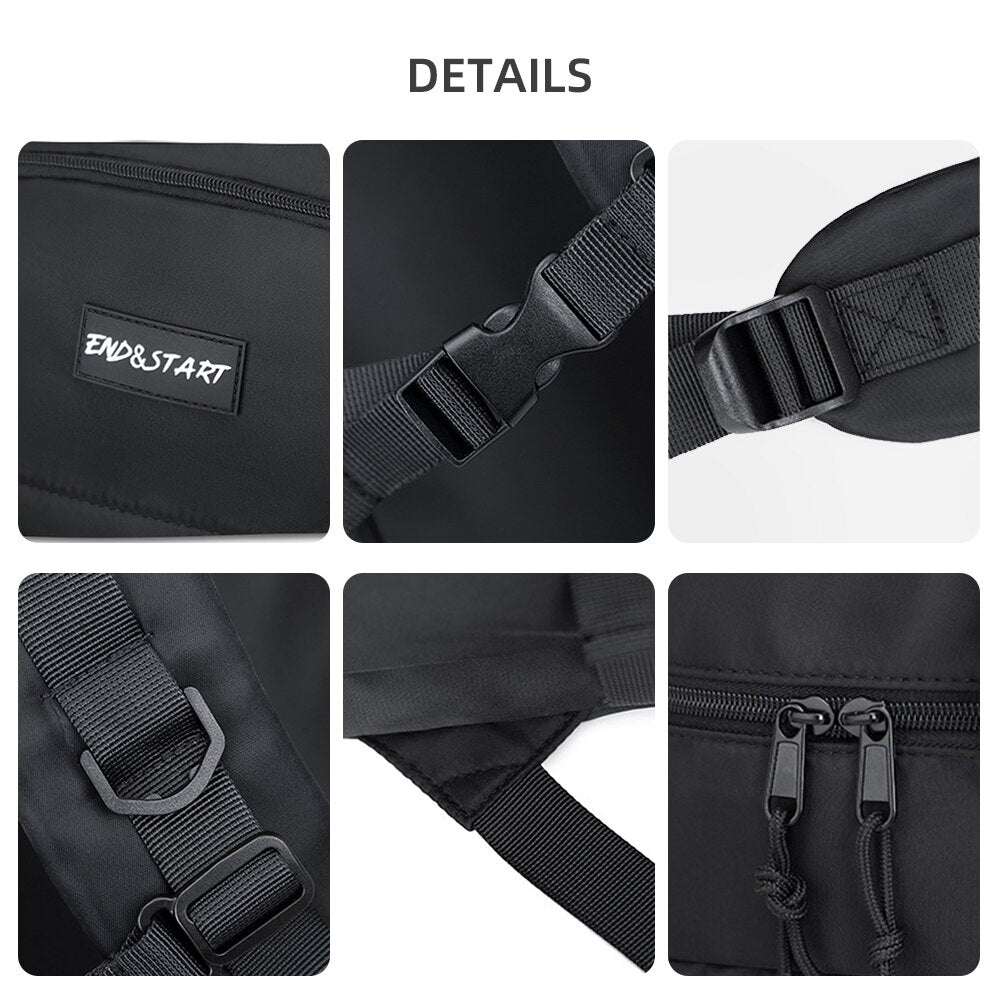Heroic Knight Men's Backpack Sling Large Capacity Back Durable Students New Designer Mochila An-ti Theft Travel Daypack For Men