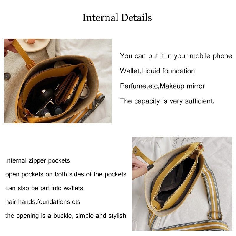 PU Women's Crossbody Bags Solid Color Shoulder Bags for Ladies Handbag Fashion Female Messenger Bags Waterproof Women Tote Bags
