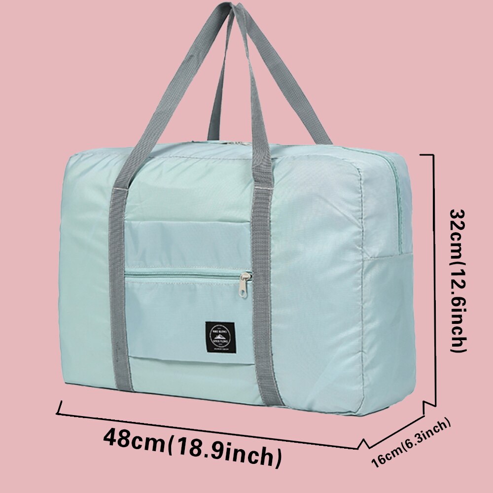 Large Capacity Travel Bags Men Clothing Organize Travel Bag Storage Bags Luggage Bag Women Handbag Petal Butterfly Printing